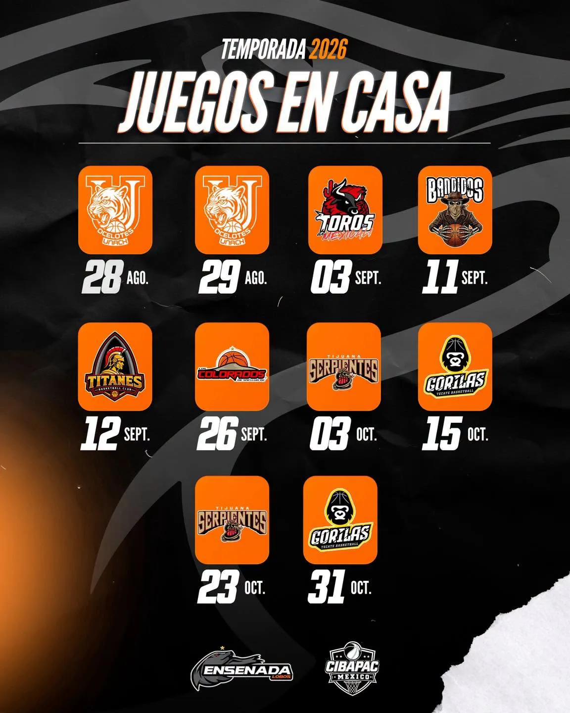 Ensenada Lobos vs Serpientes de Tijuana