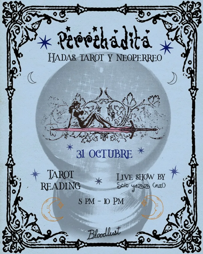 Halloween Rave Alert: Perrehadita Hadas, Tarot y Neoperreo