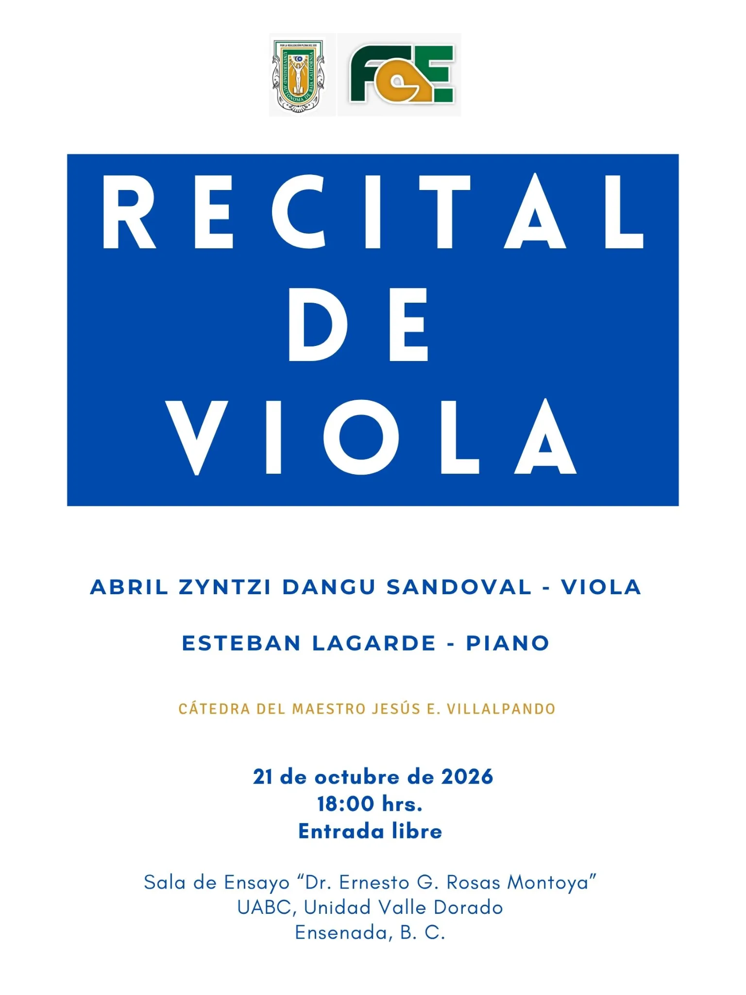 Recital de Viola